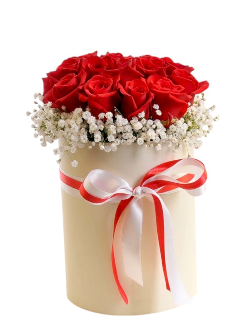 Kutuda Gül Aranjmanı