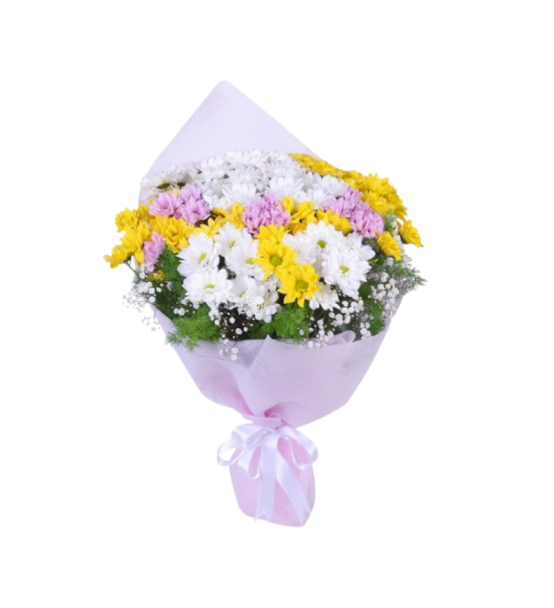 Karışık Papatya Buketi