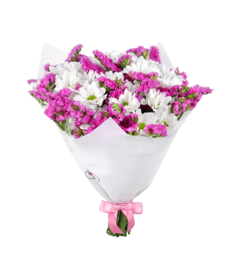 Papatya Ve Statüs Buketi