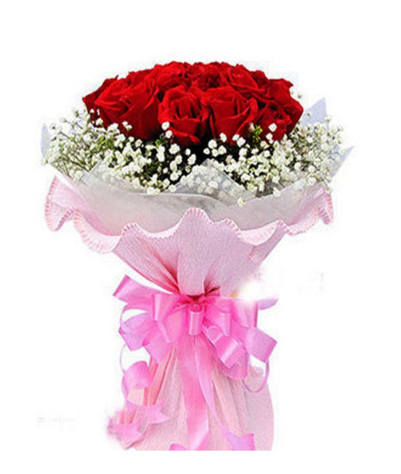 Kırmızı Gül Buketi