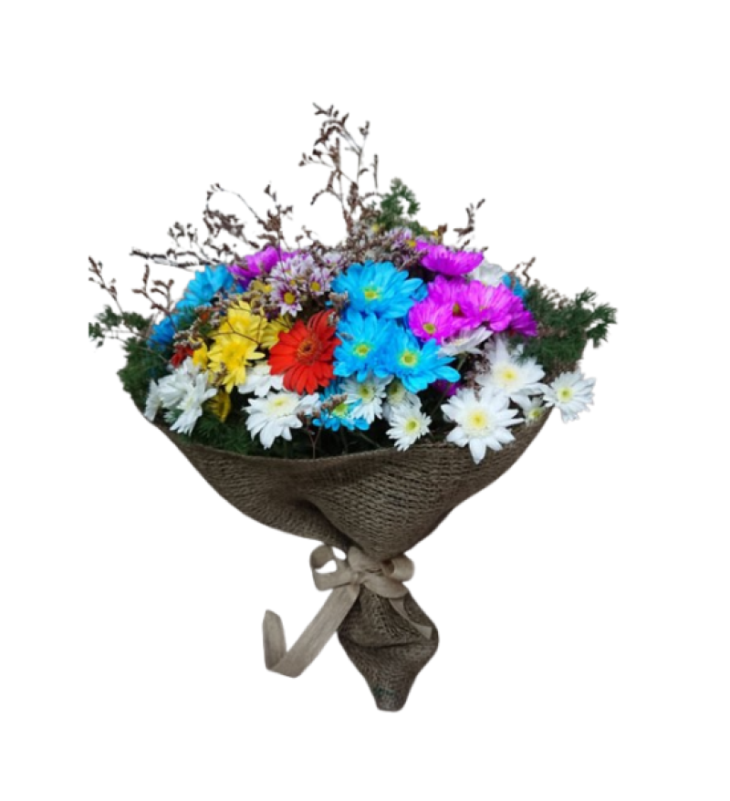 Karışık Papatya Buketi