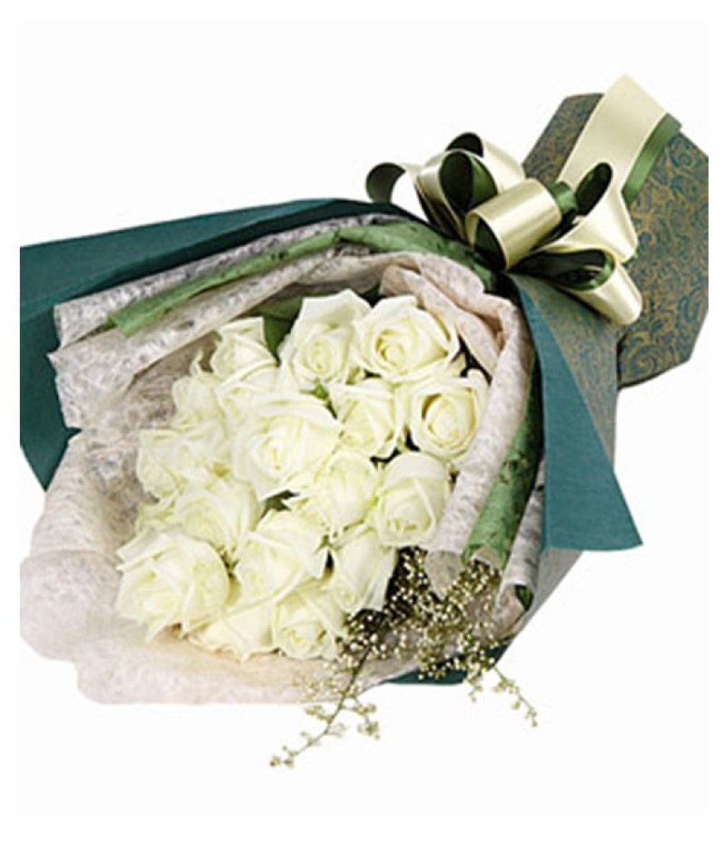 Beyaz Gül Buketi
