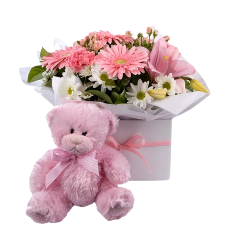 Pembe Ayıcıklı Aranjman