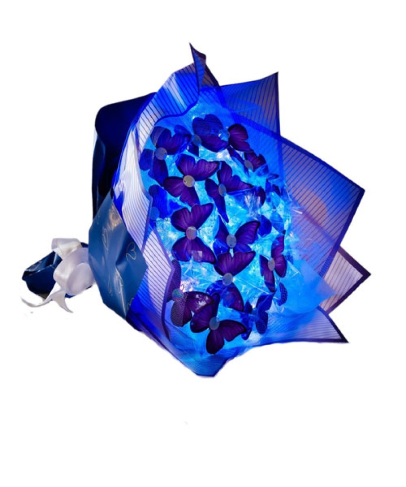 Kelebek Buketi Işıklı